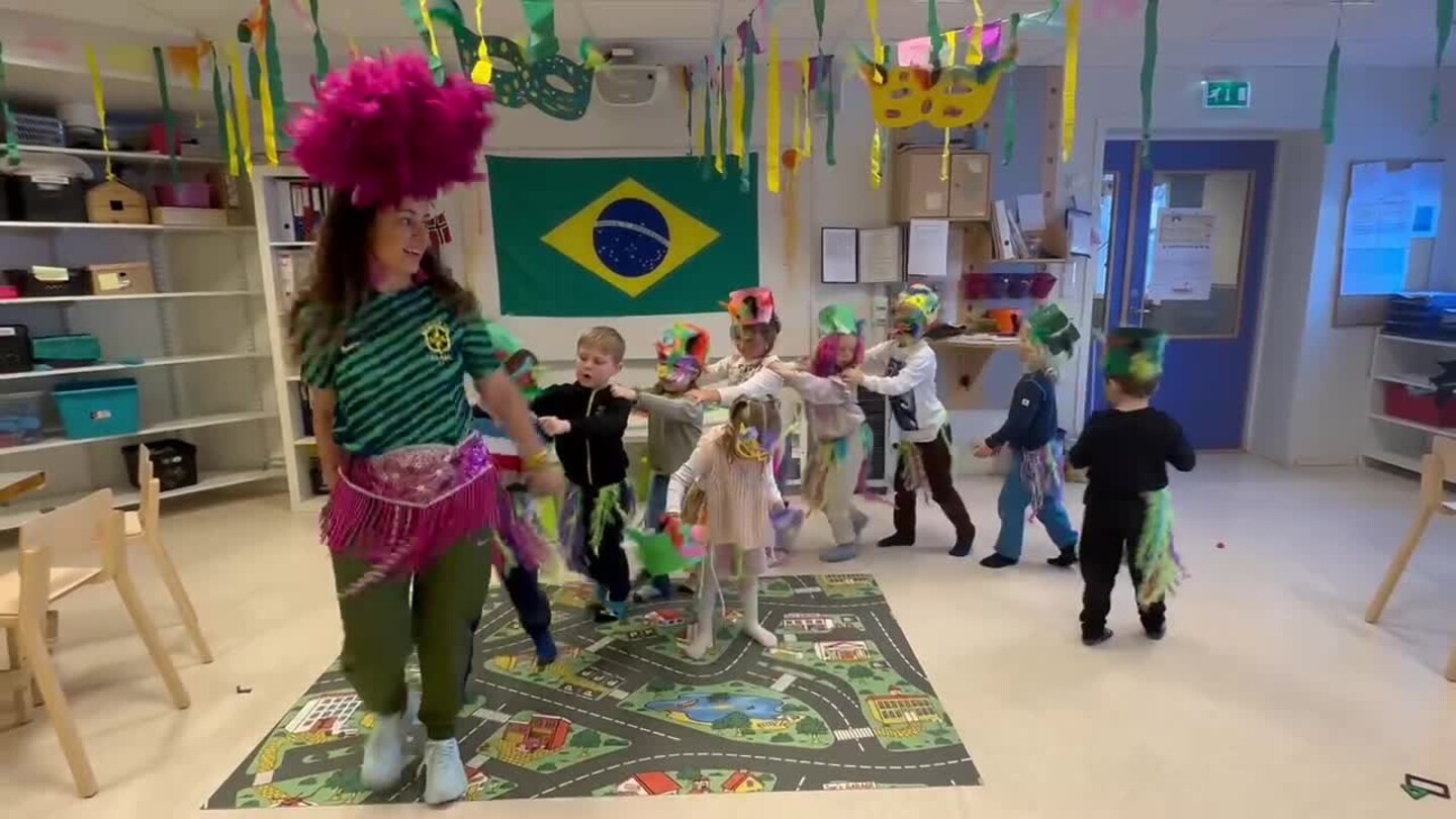 Karneval i sjølvlaga kostyme