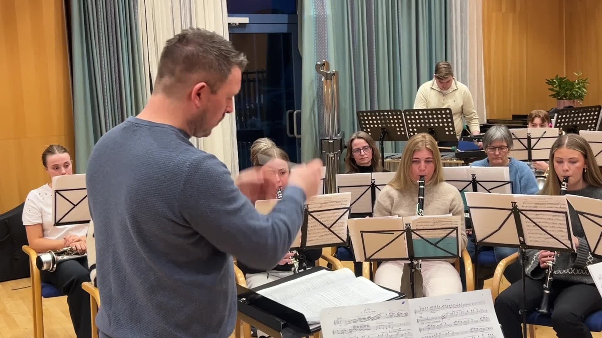 På øving med Ulf