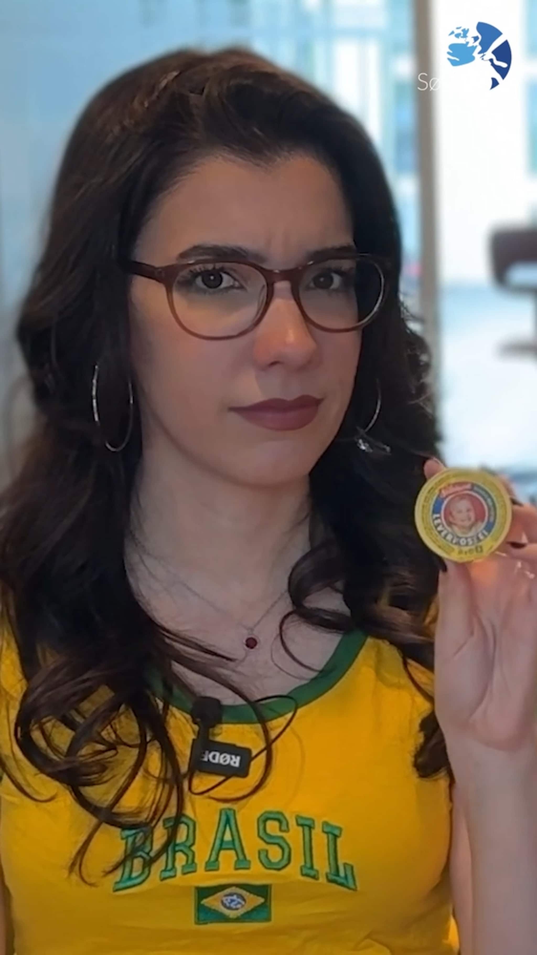 Giordanna testar norsk mat: – Oh no, I'm scared