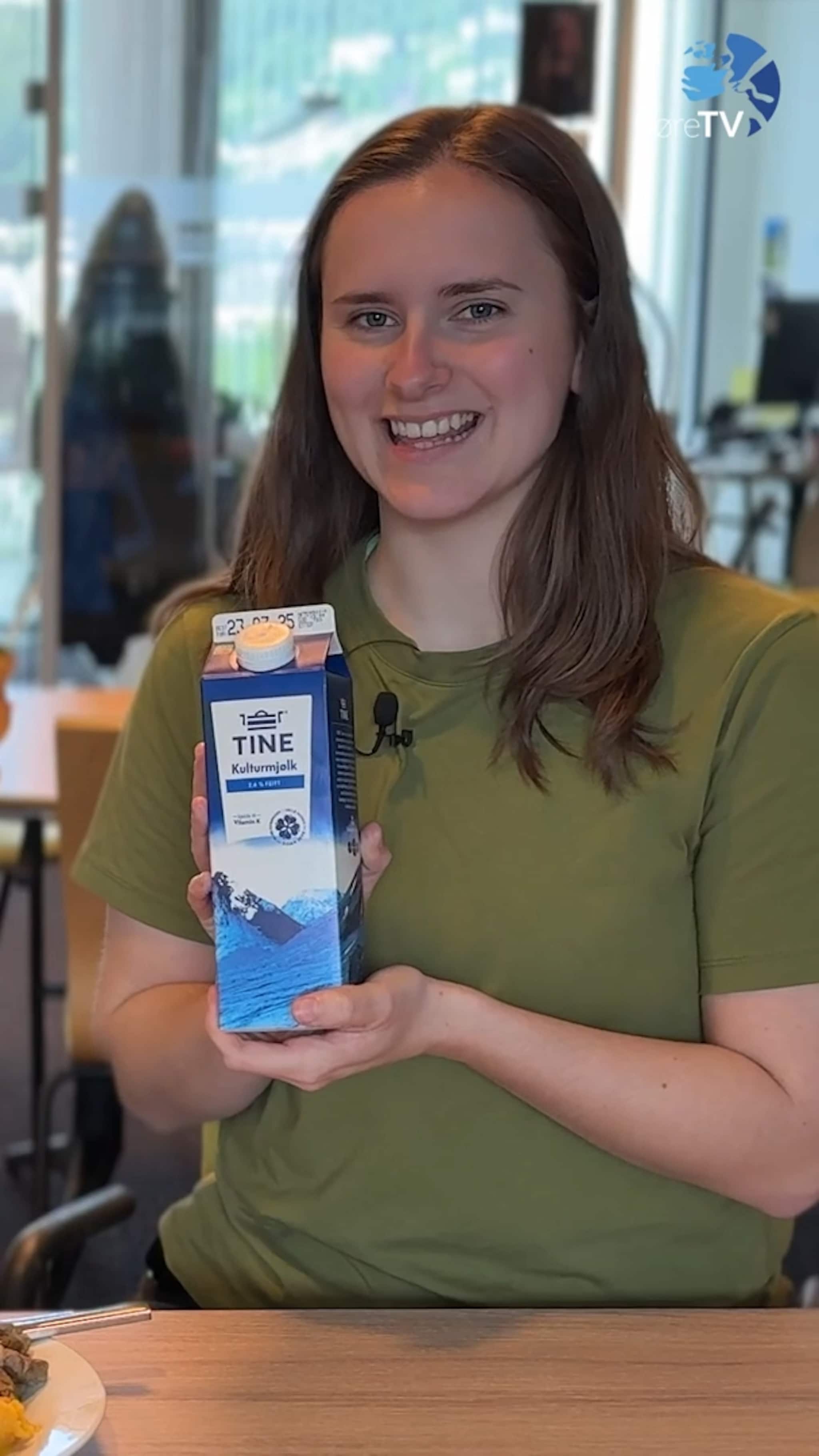 Sur mjølk og søt pizza