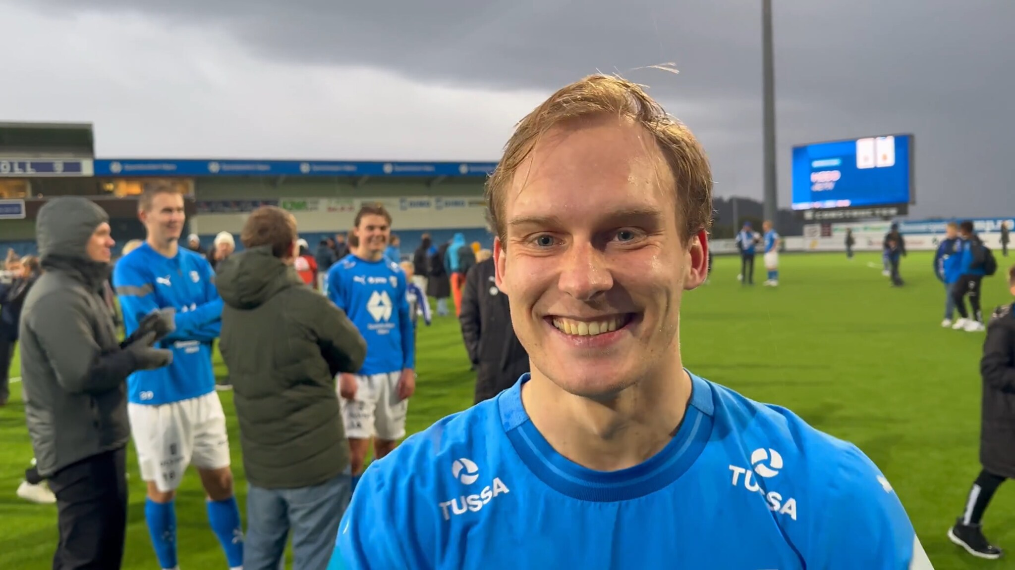 Sikra sigeren og opprykket for Hødd: - Deilig!