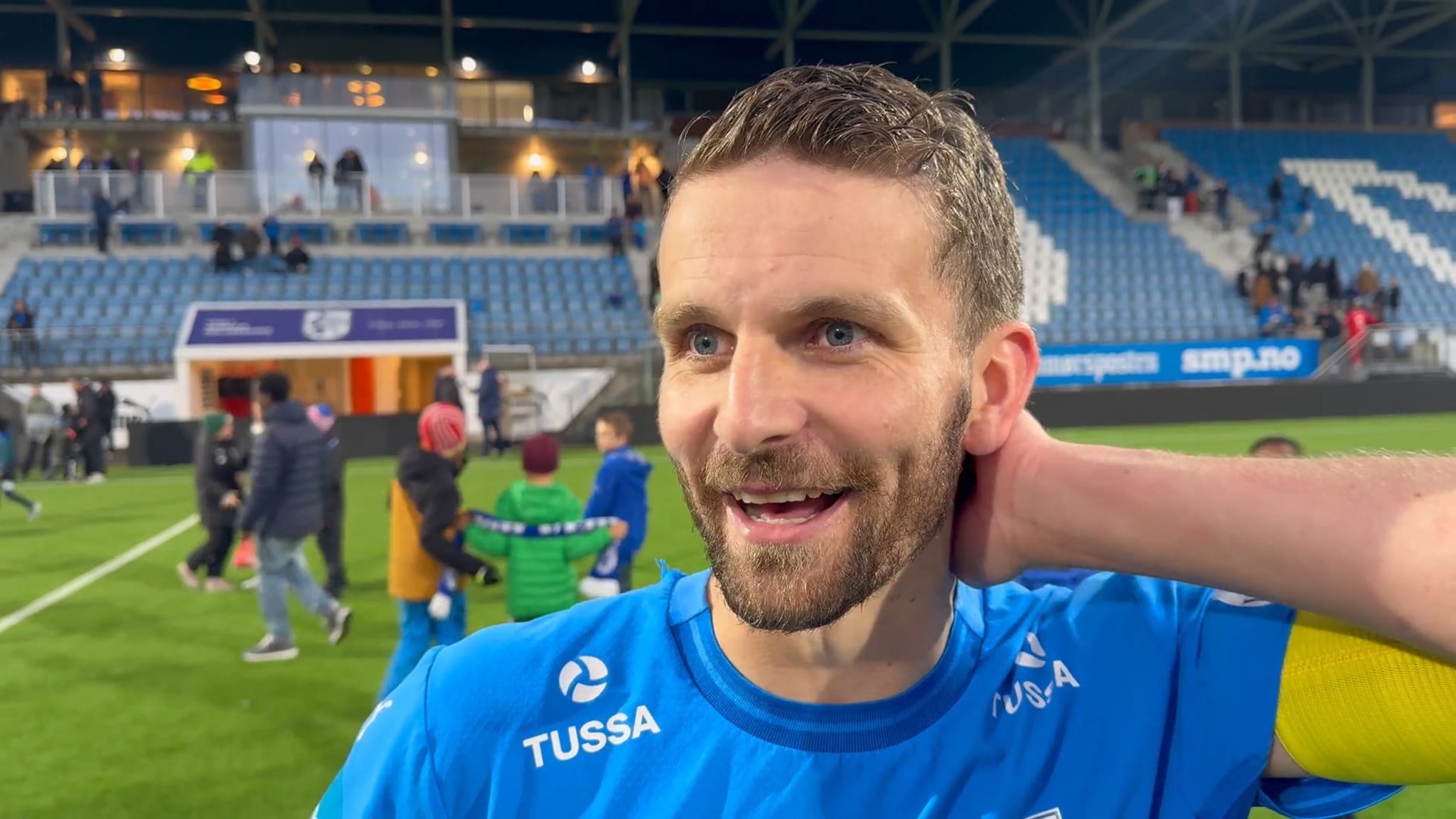 Kapteinen om opprykket: - Vi har ikkje mest pengar, men vi har størst hjarte