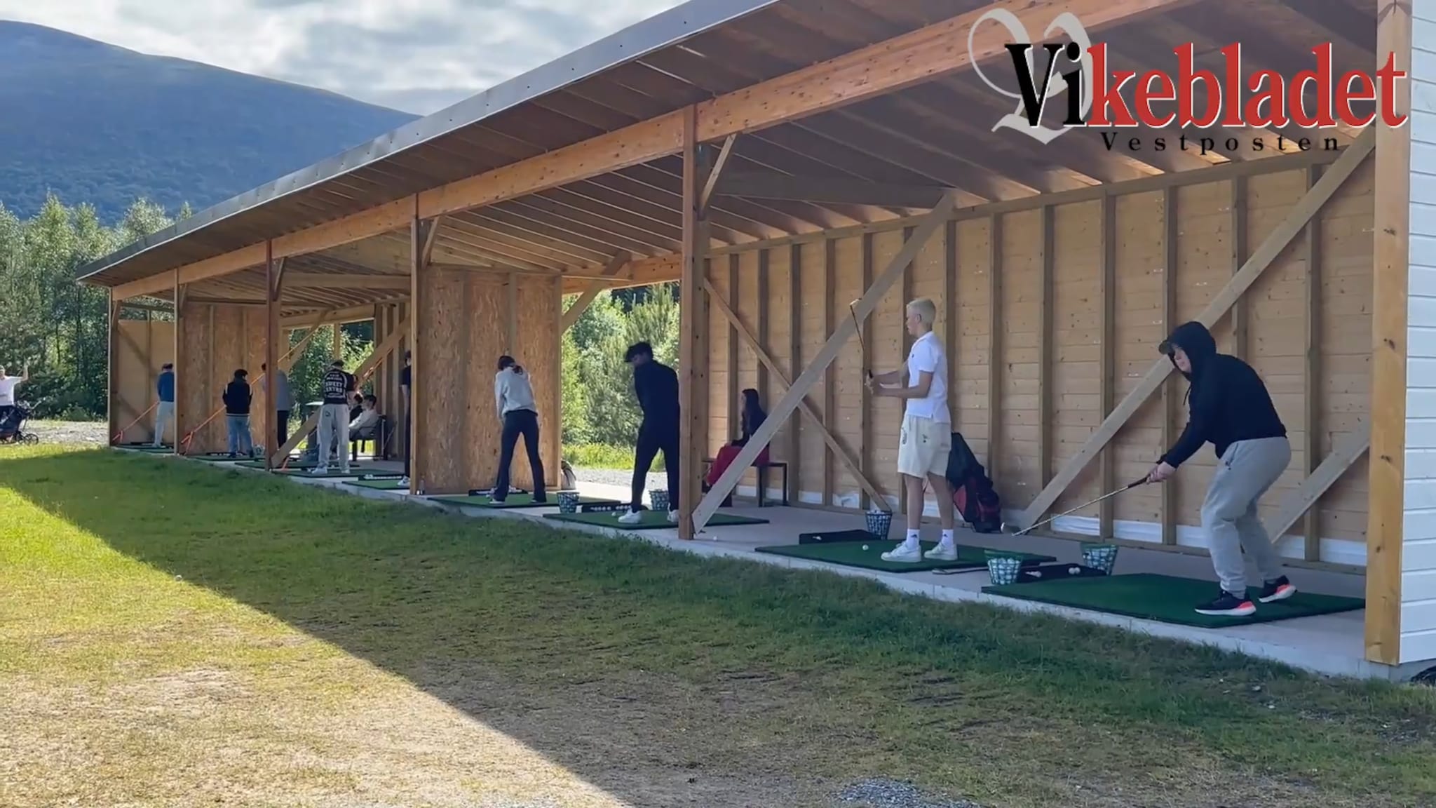 Aktivitetsdag på golfbana