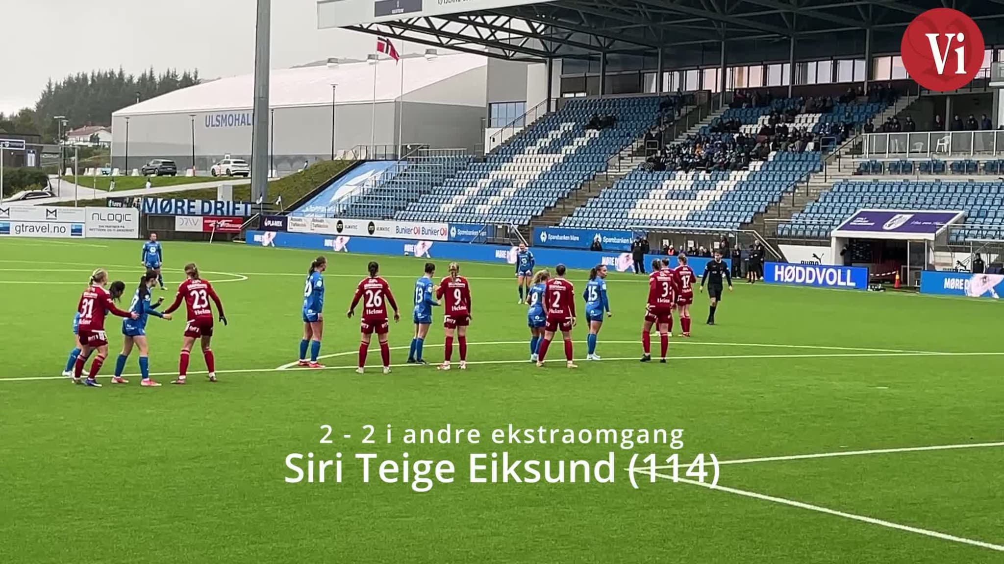 Utlikna i ekstraomgangane