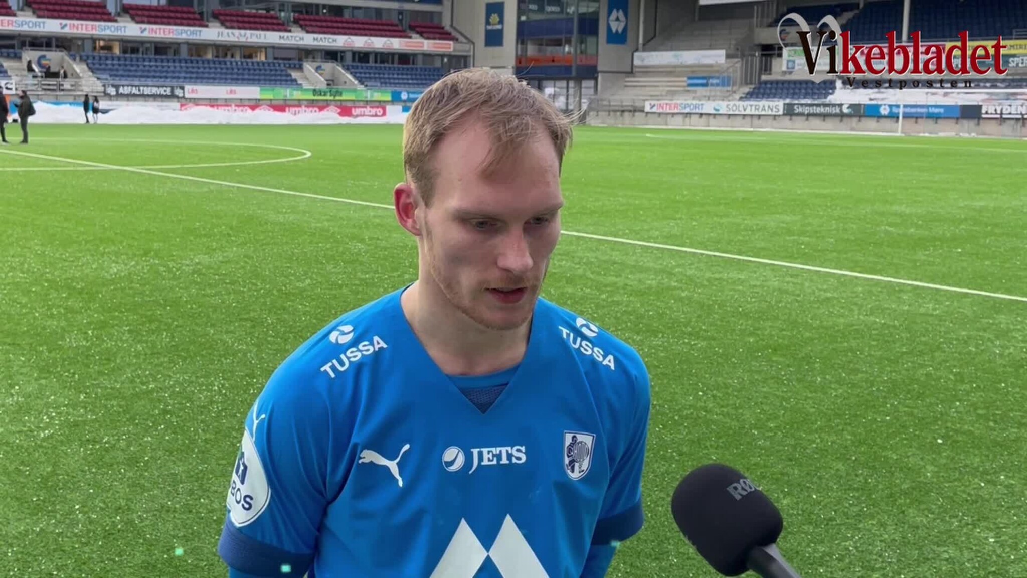 – Førsteomgangen er veldig bra