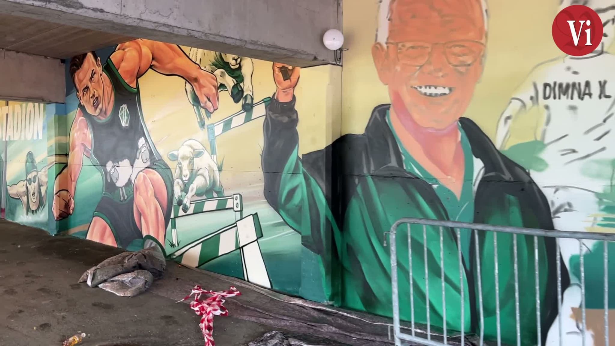 Kunstverk på Karsten Warholm Stadion