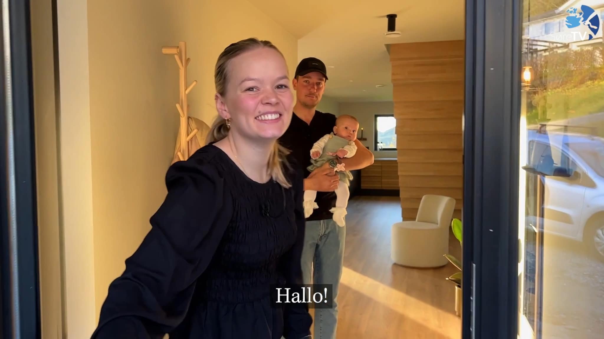 Bli med inn til Dorthe og Håkon