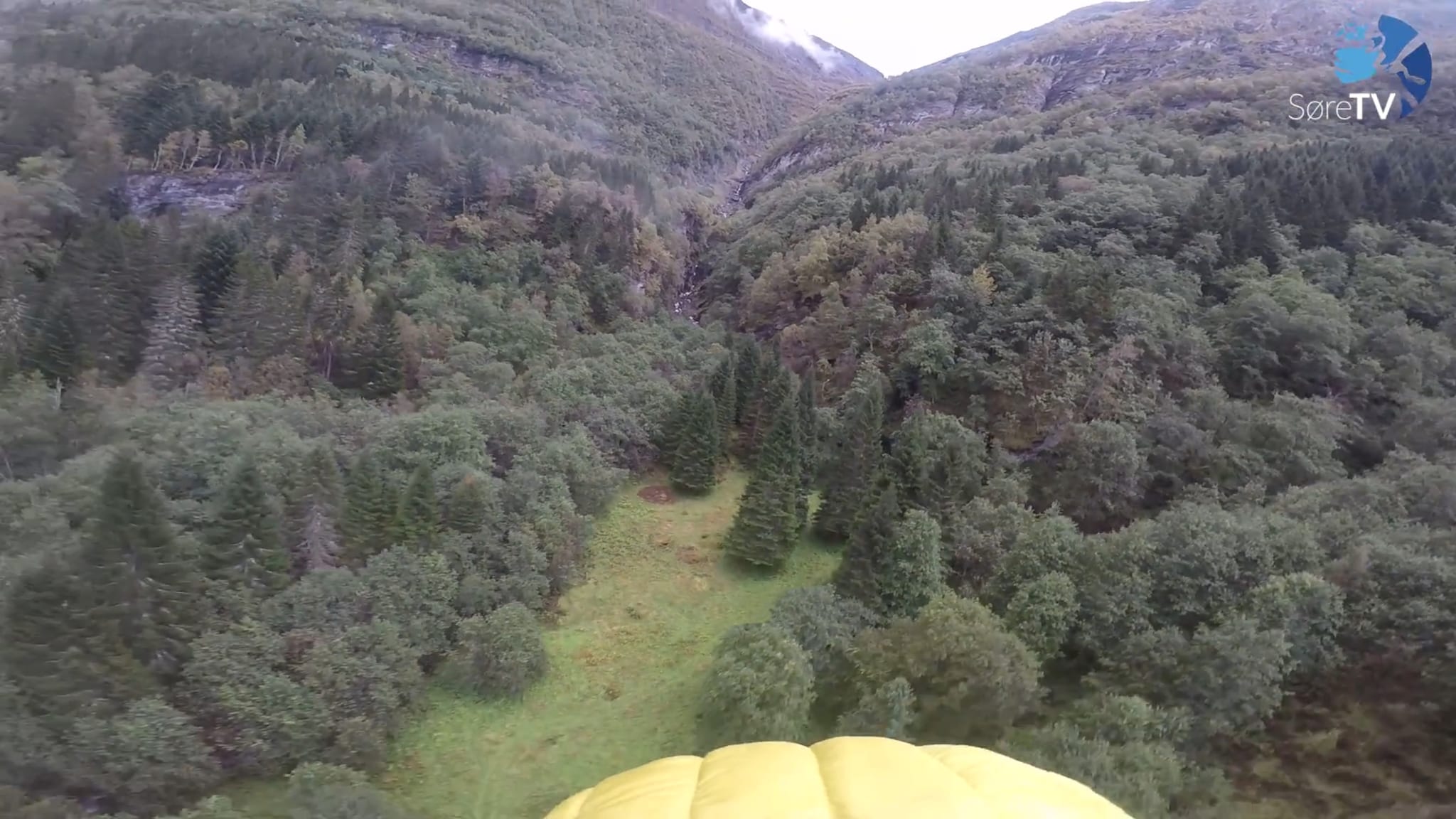 Her flyg han frå fjellet - høyr reaksjonen