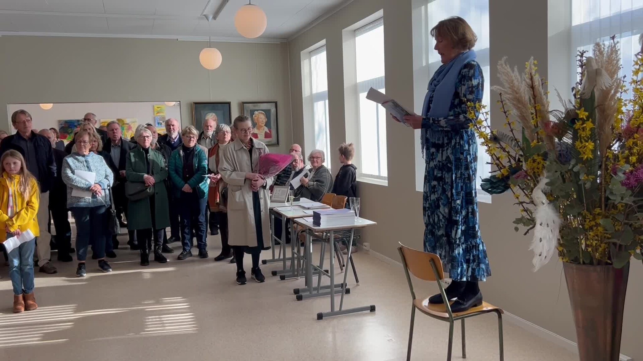 Mange ville vere med på feiringa