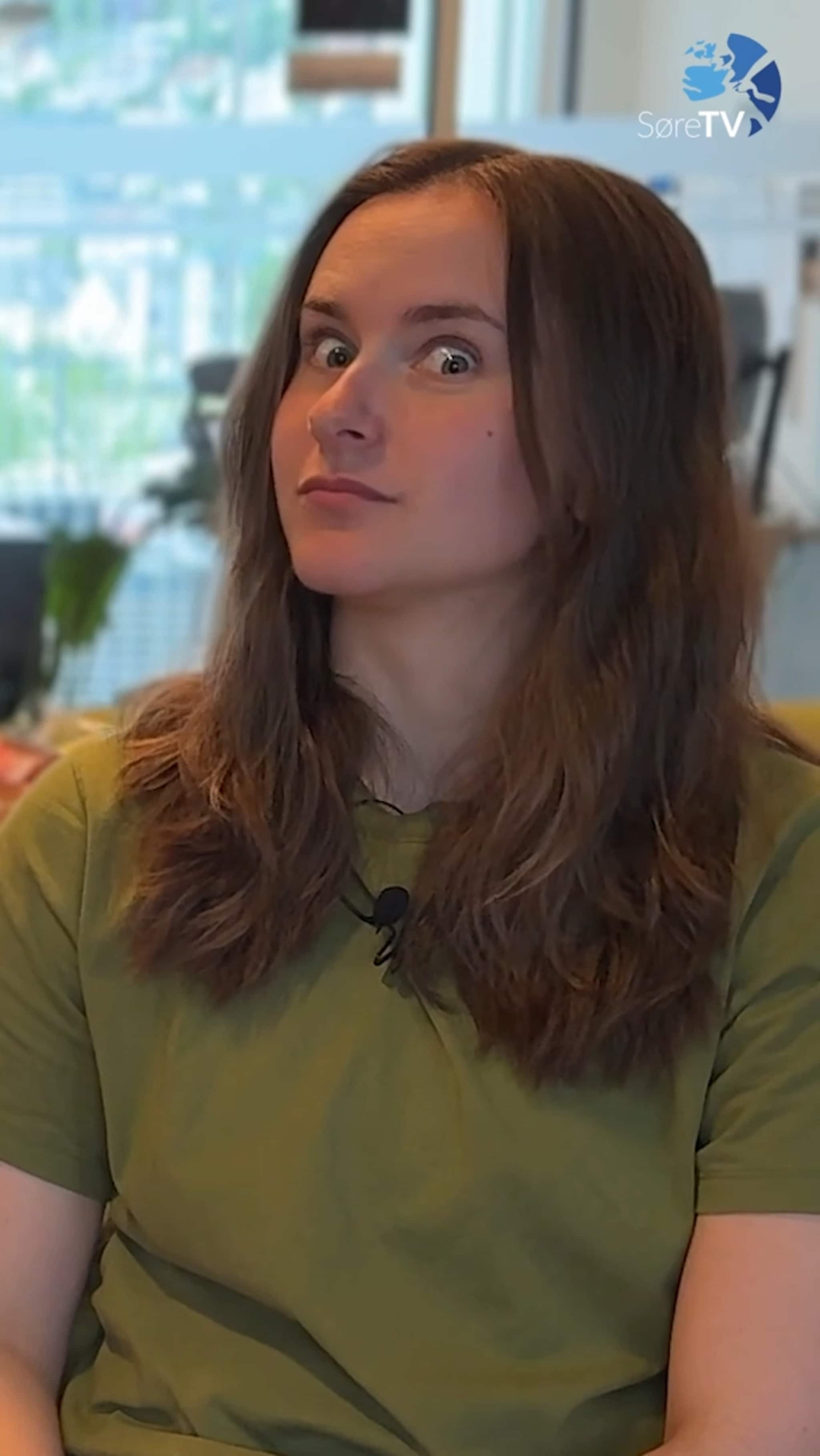 Lisa testar mat for regnvêrsdagar