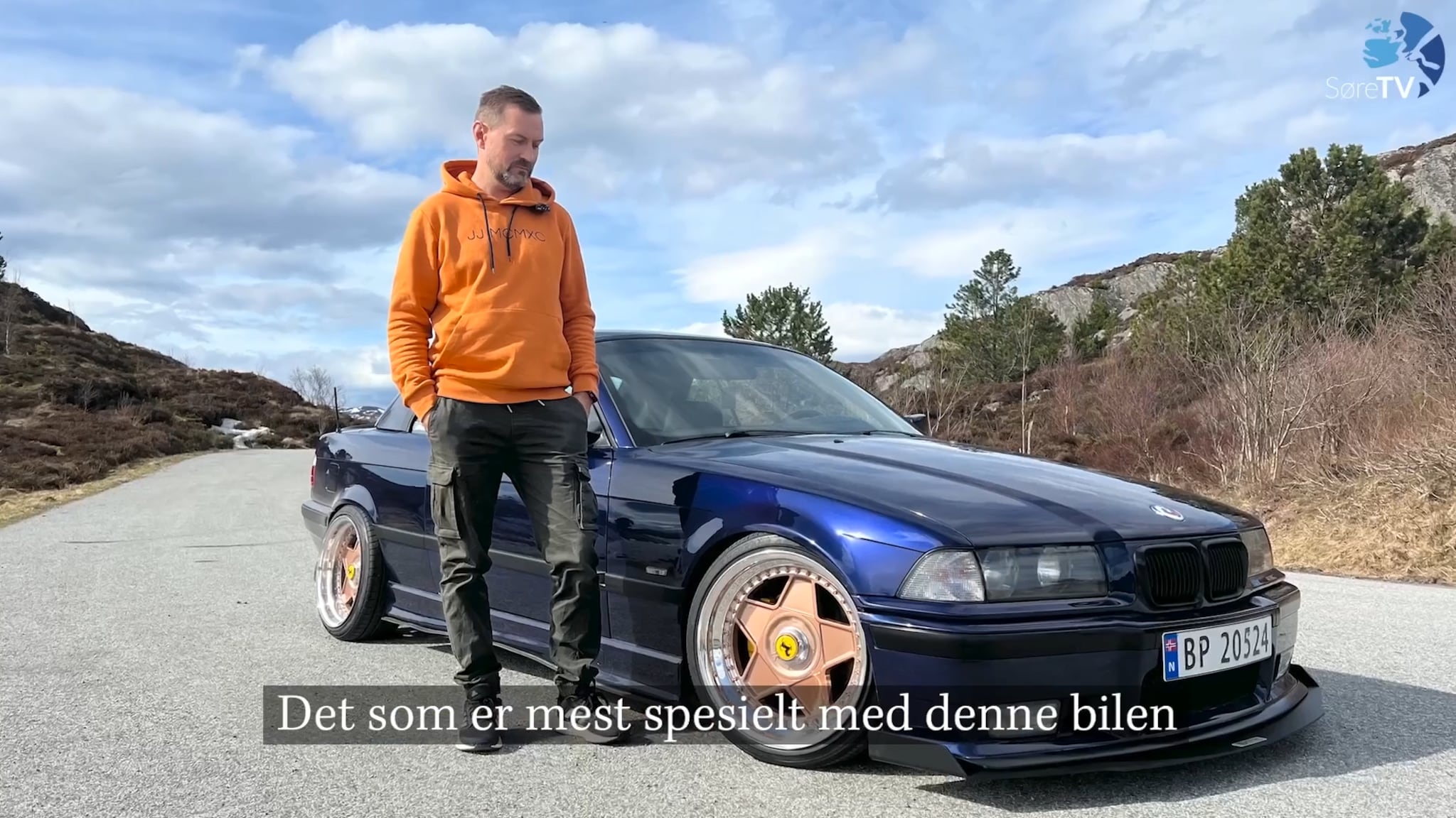 Full tenning - Tor Voldsund og BMW-en