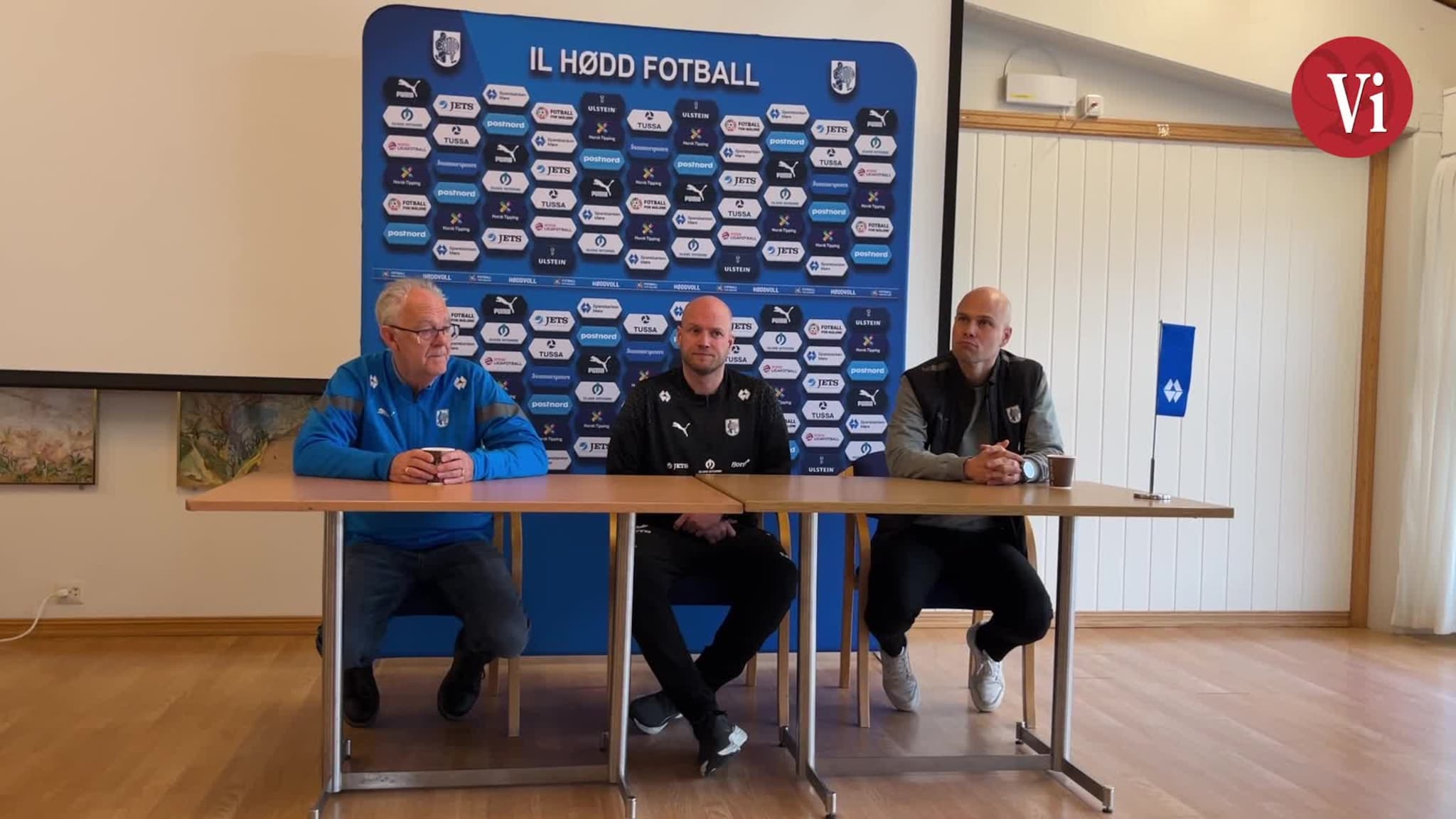Pressekonferanse på Høddvoll