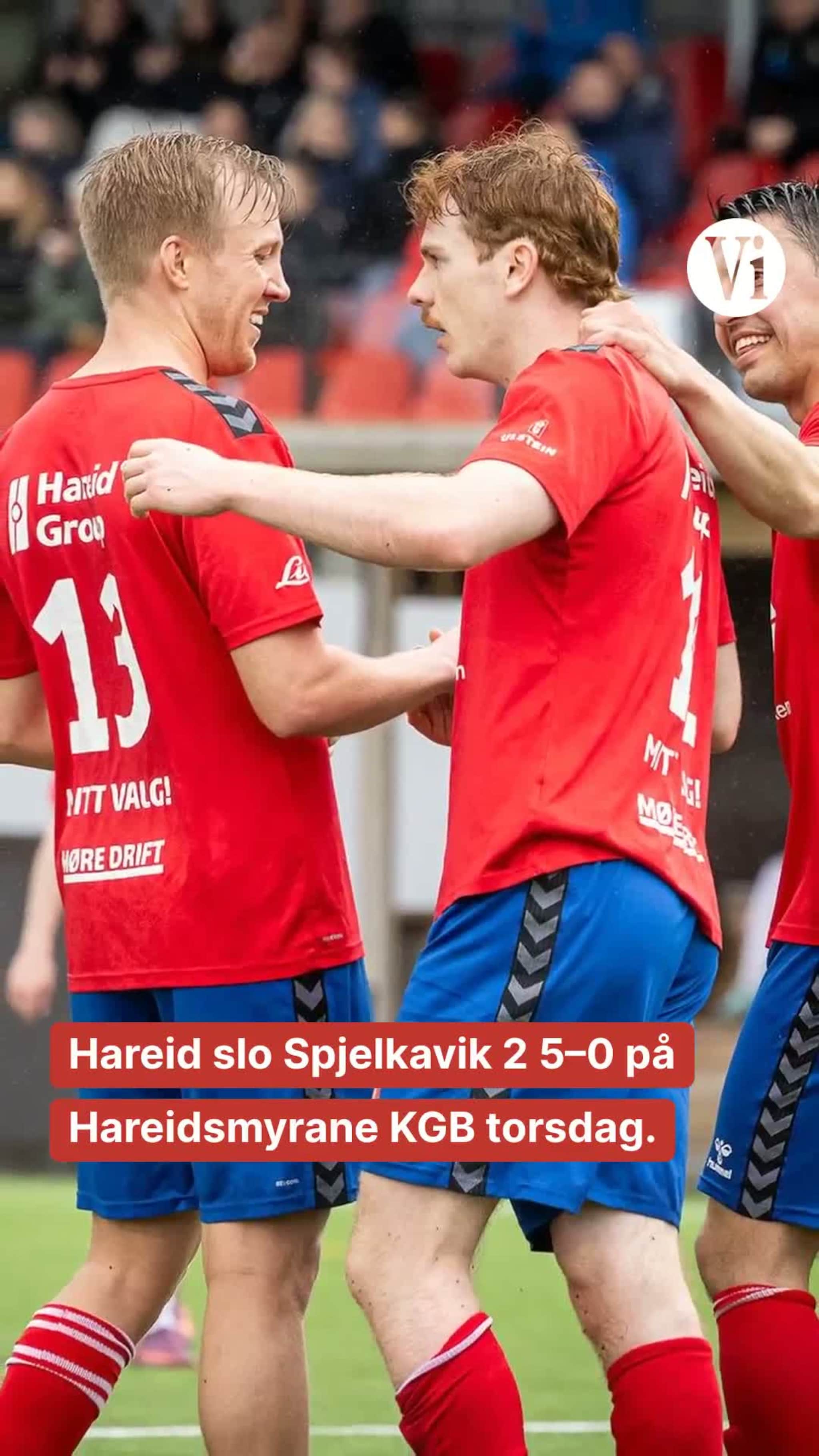 Hareid slo til med femmålssiger