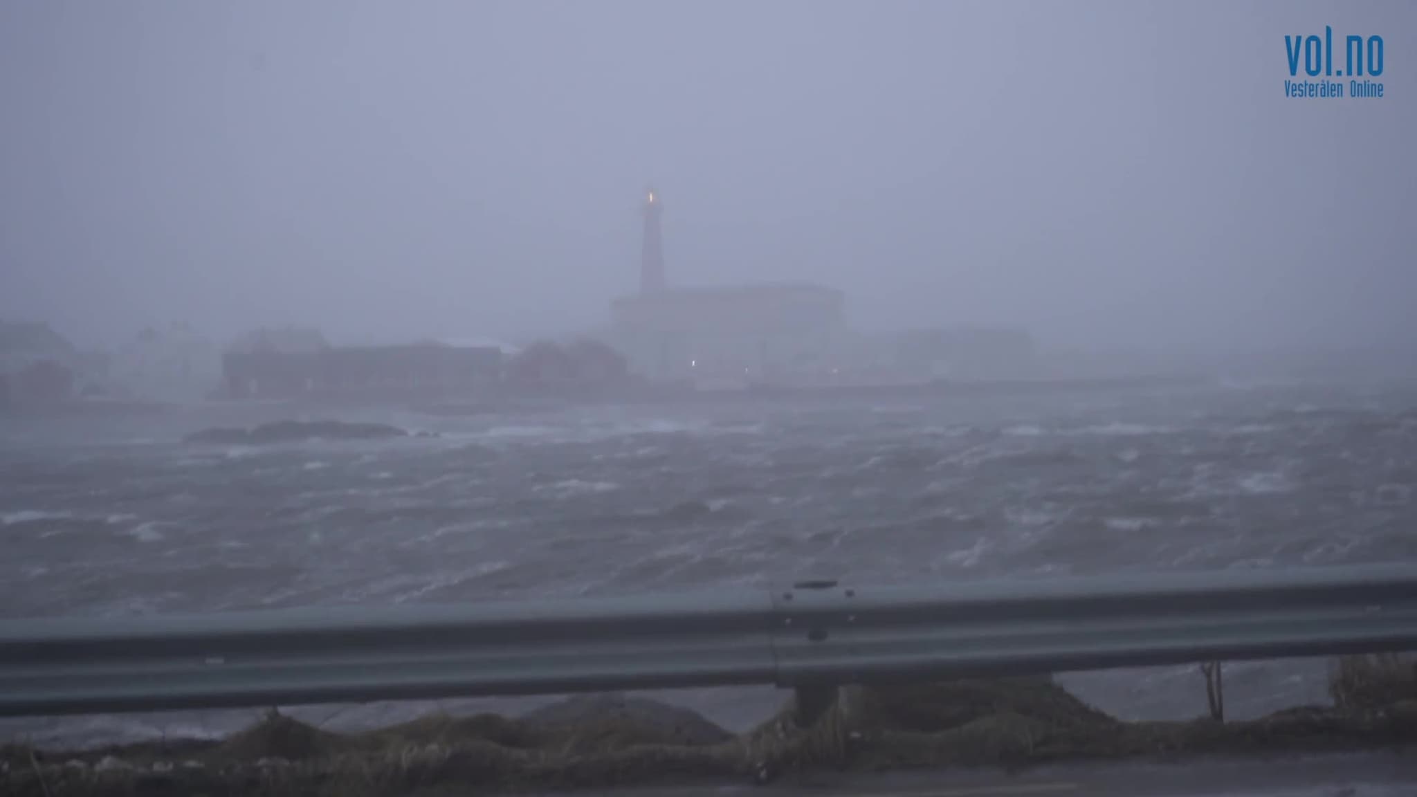 "Ingunn" blåser på Andenes